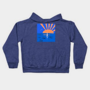 Summer colors Kids Hoodie